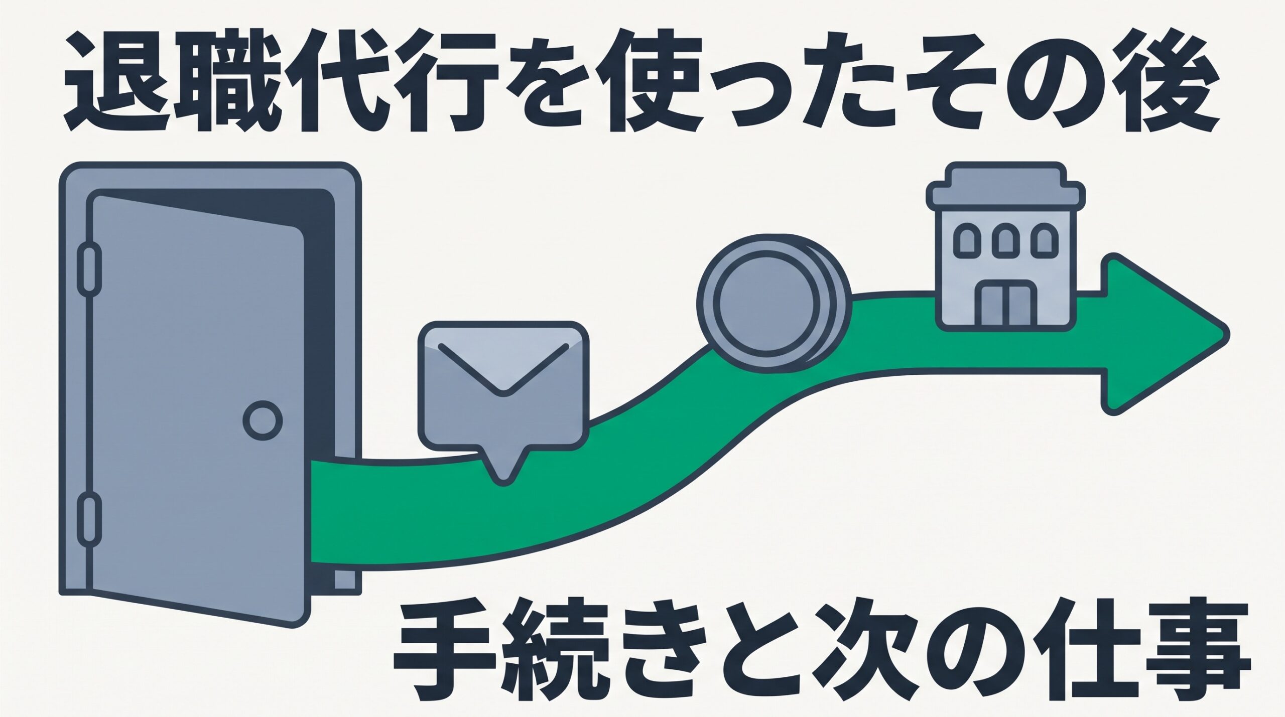 退職代行を使ったその後|手続きと次の仕事