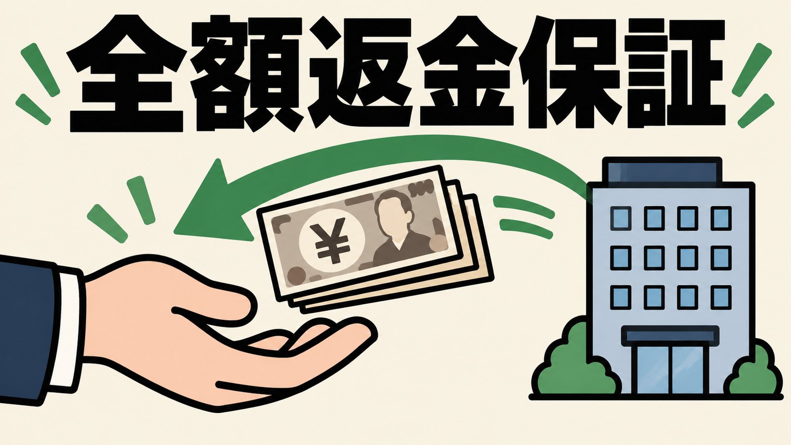 退職代行の返金保証